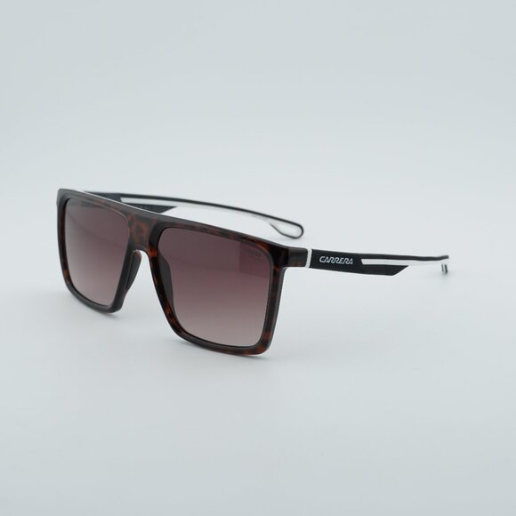 CARRERA 4019/S 0086 HA Sunglasses Havana Square Frame Brown Gradient Lenses